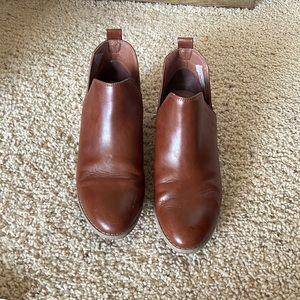 Brown booties